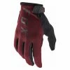Gants Longs Fox Ranger Gel Dark Marron Vert / Noir