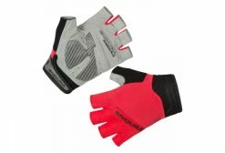 Gants Courts ENDURA Hummvee Plus II Rouge Noir / Blanc