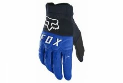Paire De Gants Longs Fox Dirtpaw Bleu Beige / Noir -Gants VTT Soldes Boutique unnamed file 108