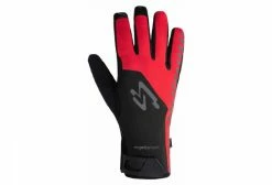 Paire De Gants Spiuk Top Ten Membrane Rouge / Noir