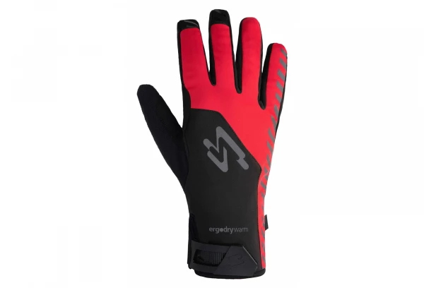 Paire De Gants Spiuk Top Ten Membrane Rouge / Noir 1 Paire De Gants Spiuk Top Ten Membrane Rouge / Noir