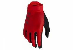 Gants Fox Flexair Ascent Rouge Vif Orange / Noir