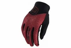 Gants Longs Femme Troy Lee Designs Ace Snake Poppy / Rouge Violet