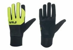 Gants Northwave Fast Gel Noir Jaune Fluo