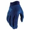 Gants Longs 100% Geomatic Slate Blue Rouge / Noir