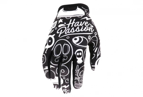 Gants Enfant Evolve Passion Cyan / Rouge Blanc / Noir 7 Gants Enfant Evolve Passion Cyan / Rouge Blanc / Noir – Image 7