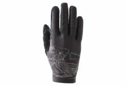 Yeti-cycles Gants Longs Yeti Enduro Navy Abstract Phantom Yetiman Noir / Bleu