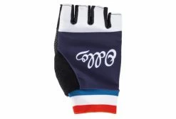 Gants Courts Mitaines Odlo Special France Bleu Unisex Blanc