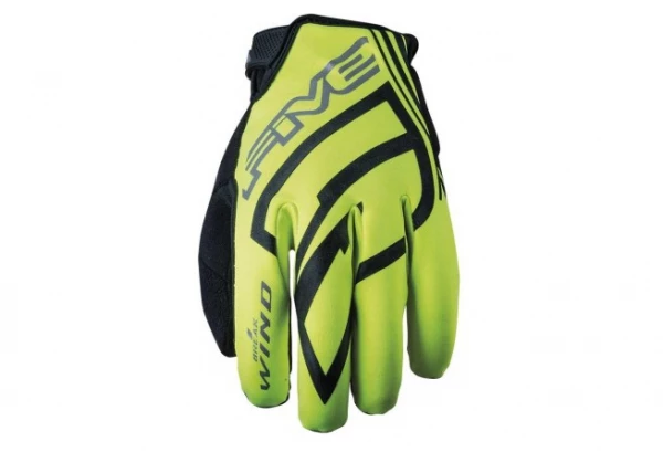 Fibre Flare Paire De Gants Hiver Five Windbreaker Jaune 1 Fibre Flare Paire De Gants Hiver Five Windbreaker Jaune