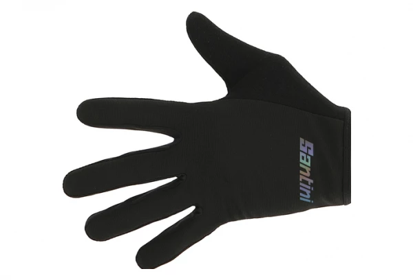 Gants Longs VTT Santini Gravel Gris Gris / Noir 4 Gants Longs VTT Santini Gravel Gris Gris / Noir – Image 4