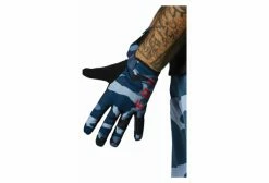 Gants Longs Fox Ranger Bleu Camo