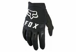 Paire De Gants Longs Enfant Fox Dirtpaw Noir/Blanc