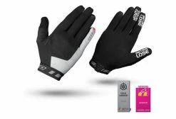 Gants Longs GripGrab Vertical Noir Noir / Orange