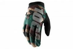 Paire De Gants 100% Brisker Fluo Jaune -Gants VTT Soldes Boutique unnamed file 2243