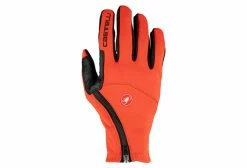 Paire De Gants Hiver Castelli Mortirolo Orange