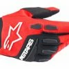Gants Alpinestars Freeride Enfant Rouge / Blanc