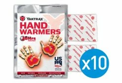 Lot De 10 Paquets De Chaufferettes Pour Mains Yaktrax Hand Warmers 8 Heures