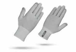 Gants Longs GRIPGRAB Merino Liner Gris Noir