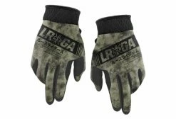 Paire De Gants Longs Gants Loose Riders Tie Dye Army Vert / Noir