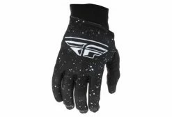 Gants Longs Fille Fly Racing Pro Lite Noir Blanc