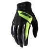 Gants Longs 100% Celium 2 Noir / Jaune Fluo