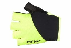 Paire De Gants Courts Northwave Fast Grip Jaune / Noir
