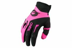 Gants Longs Femme O'Neal Element Noir / Rose Noir / Jaune / Fluo
