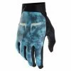 Gants Longs Fox Flexair Ascent Teal / Bleu Ciel Kaki / Noir