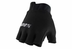 Gants 100% Exeeda Gel Short Finger Noir