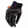 Gants Femme Troy Lee Designs Gambit Brushed Camo Army Noir