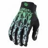 Gants Troy Lee Designs Femme Air Slime Hand Flo Vert Enfant Bleu