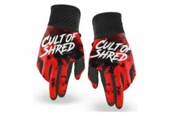 Paire De Gants Longs Loose Riders Cult Rouge