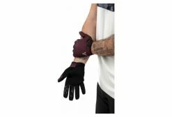 Gants Animoz Wild Bordeaux Noir / Noir -Gants VTT Soldes Boutique unnamed file 3479