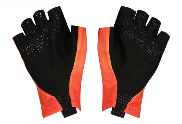 Gants Courts Maloja TalferM. Glow Orange / Noir 2 Gants Courts Maloja TalferM. Glow Orange / Noir – Image 2