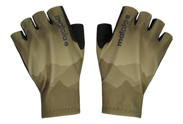 Gants Courts Maloja TalferM. Glow Orange / Noir 5 Gants Courts Maloja TalferM. Glow Orange / Noir – Image 5