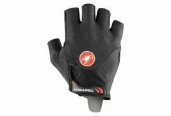 Paire De Gants Courts Castelli Arenberg Gel 2 Gris Noir -Gants VTT Soldes Boutique unnamed file 353
