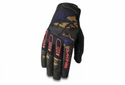 Gants Dakine Cross-X Cascade Camo Noir / Marron