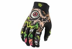 Gants Troy Lee Designs LE AIR SKULL DEMON ORANGE/Vert -Gants VTT Soldes Boutique unnamed file 3745