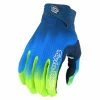 Gants Troy Lee Designs Air Jet Fuel Navy Bleu/Jaune