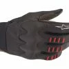 Gants Alpinestars Techstar Noir / Rouge