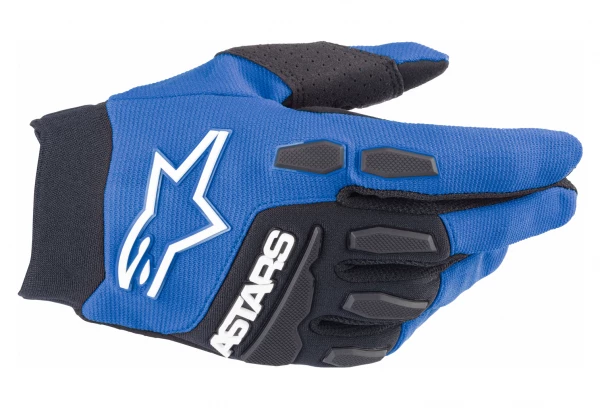 Gants Alpinestars Freeride Enfant Bleu / Blanc 2 Gants Alpinestars Freeride Enfant Bleu / Blanc – Image 2