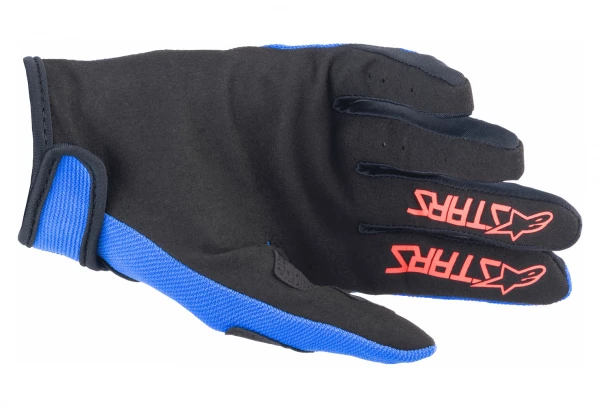 Gants Alpinestars Alps Bleu / Corail Rouge / Blanc 2 Gants Alpinestars Alps Bleu / Corail Rouge / Blanc – Image 2