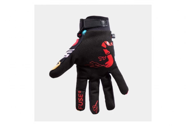 Fuse Protection Gants Longs Fuse Chroma Glove Crazy Snake Noir Noir / Violet / Rose 2 Fuse Protection Gants Longs Fuse Chroma Glove Crazy Snake Noir Noir / Violet / Rose – Image 2