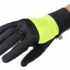 Gants Longs Bontrager Circuit Windshell Jaune Radioactif Jaune / Fluo / Noir