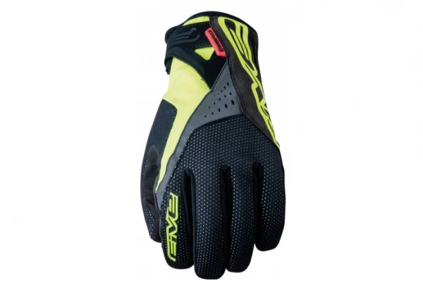 Gants Five Gloves Wp-Warm Noir Noir / Jaune 3 Gants Five Gloves Wp-Warm Noir Noir / Jaune – Image 3