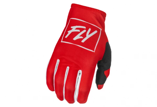 Gants Fly Racing Lite Rouge / Blanc 4 Gants Fly Racing Lite Rouge / Blanc – Image 4