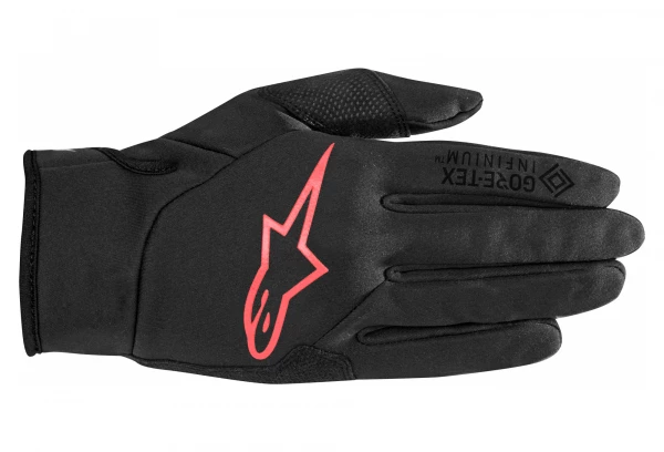 Gants Alpinestars Femme Stella Cascade Windstopper Noir / Corail 1 Gants Alpinestars Femme Stella Cascade Windstopper Noir / Corail
