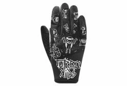 Paire De Gants Longs Enfant Racer 1927 Turbo Noir / Blanc