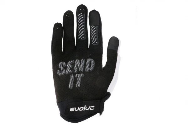 Gants Enfant Evolve CRP Blanc / Noir 2 Gants Enfant Evolve CRP Blanc / Noir – Image 2