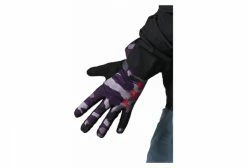 Paire De Gants Femme Fox Ranger Violet Camo Kaki / Noir